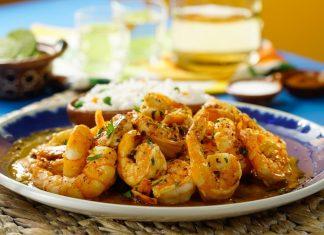 Receta de camarones a la mexicana