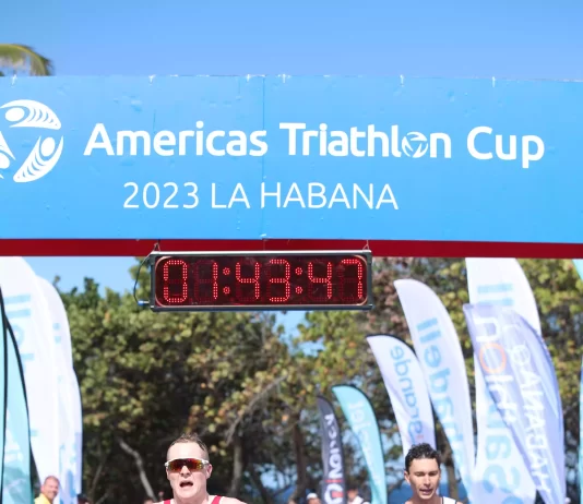 Séptima edición del Triatlón de la Habana 2023 con sabor a victoria para Canadá