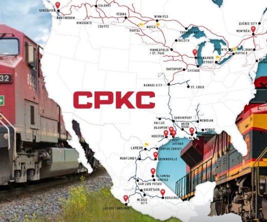 Línea de ferrocarril conectará a Canadá, Estados Unidos y México
