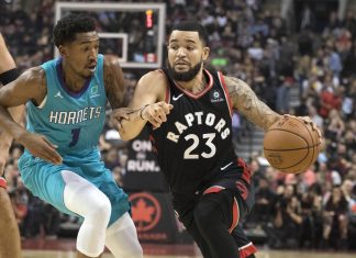 Los Raptors cerca de la clasificación del play in