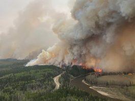 Incendio forestal azota región de Nueva Escocia