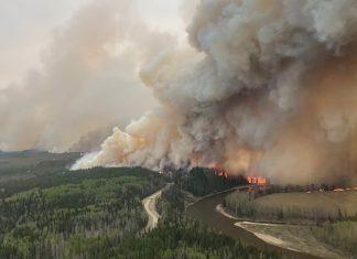 Incendio forestal azota región de Nueva Escocia