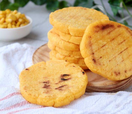 Receta de Arepas caseras