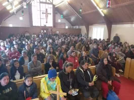 Parroquia San Lorenzo. Conmemoran el día del trabajador y a Monseñor Gerardi