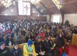 Parroquia San Lorenzo. Conmemoran el día del trabajador y a Monseñor Gerardi