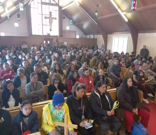 Parroquia San Lorenzo. Conmemoran el día del trabajador y a Monseñor Gerardi