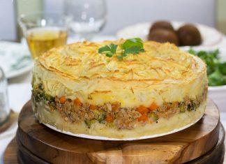 Receta de Pastel de carne y patata