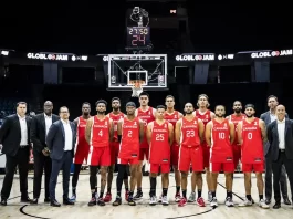 La selección de basketball de Canadá se prepara para el mundial 2023
