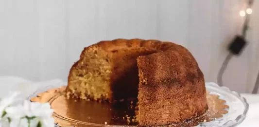 Receta de Bizcocho de calabaza sin azúcar