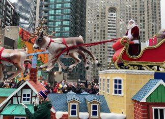 El Desfile de Santa Claus alegró las calles de la ciudad