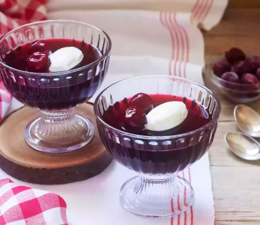 Receta de Gelatina de Uvas