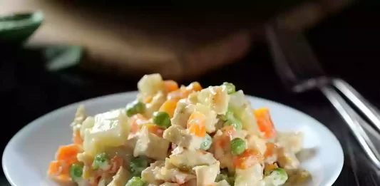 Receta de Ensalada fría de pollo