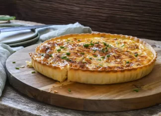 Receta de Quiche de espárragos verdes