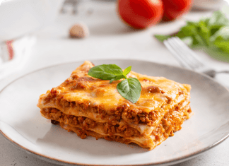 Receta de lasagña clásica