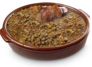 Receta de lentejas con chorizo