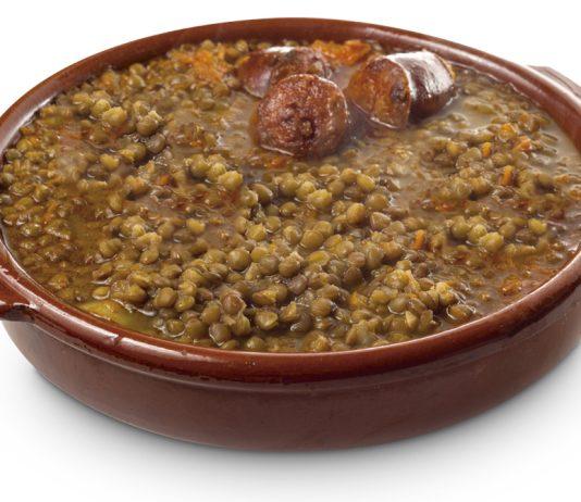 Receta de lentejas con chorizo