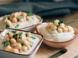 Receta de Hummus casero de garbanzos