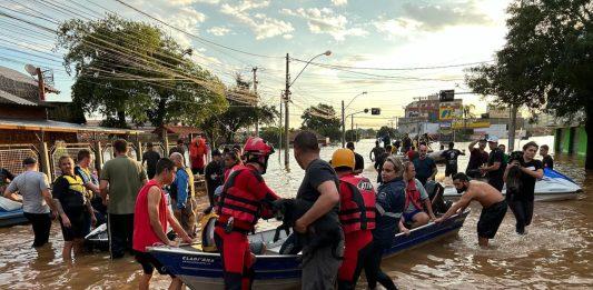 Brasil. Clima inclemente y caos en el sur