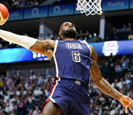 LeBron James será el abanderado de EEUU en los Juegos Olímpicos París 2024