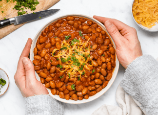 Receta de Ranch Style Beans