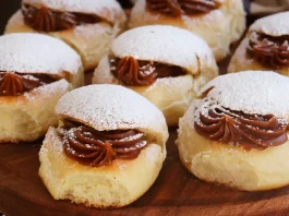 Receta de Miguelitos con dulce de leche