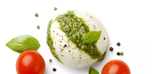 Receta tortilla de pesto y burrata