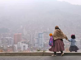 Bolivia cubierta de humo