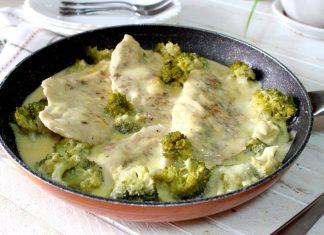 Receta de pollo con brócoli y queso