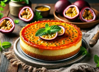 Receta de Cheesecake de Maracuyá