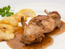 Receta de conejo al horno con cerveza