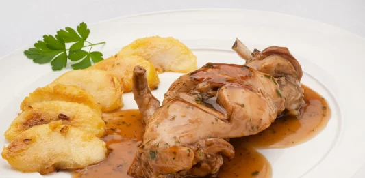 Receta de conejo al horno con cerveza
