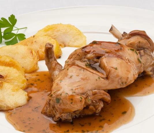 Receta de conejo al horno con cerveza