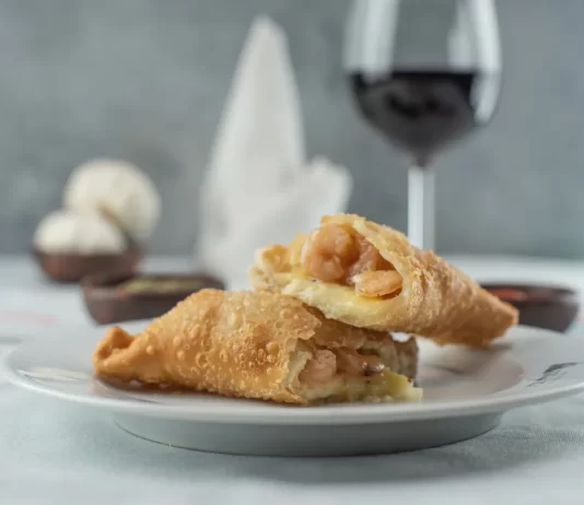Receta de Empanadas de queso camarón