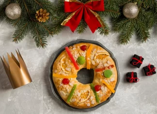 Receta de Roscón de Reyes
