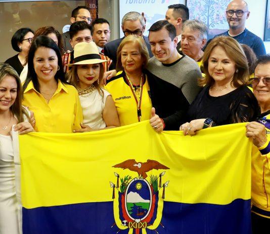 La comunidad ecuatoriana en Toronto participó activamente en las elecciones presidenciales