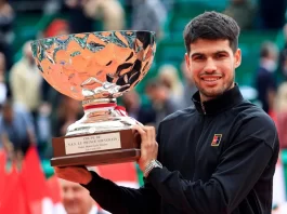 Tenis: Alcaraz conquista Montecarlo y alcanza el número 2 del mundo