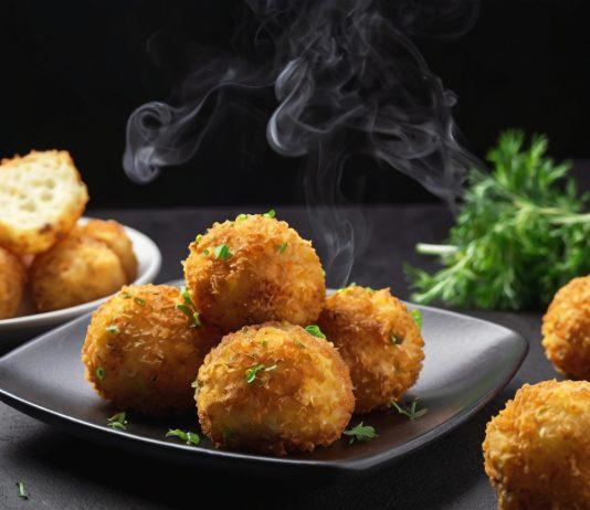 Receta de Croquetas de queso y calabacín