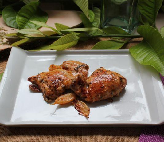 Receta de Churrasquito de pollo al vino blanco