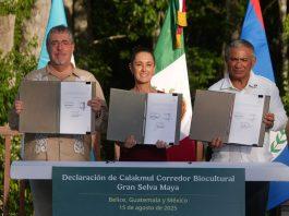 Crean México, Guatemala y Belice el “Corredor de la Gran Selva Maya”