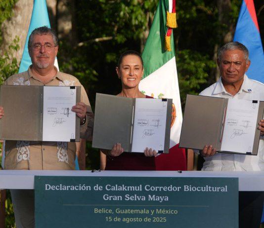 Crean México, Guatemala y Belice el “Corredor de la Gran Selva Maya”