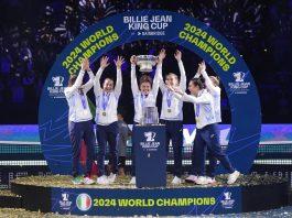 Italia conquista la Billie Jean King Cup y Taylor Fritz se convierte en héroe de la Laver Cup