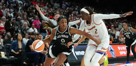 Las Vegas Aces se acercan al título de la WNBA tras vencer 91-78 a Phoenix