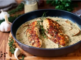 Receta de Pollo al limón con hierbas mediterráneas