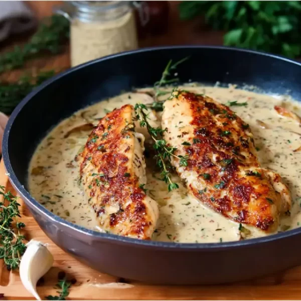 Receta de Pollo al limón con hierbas mediterráneas