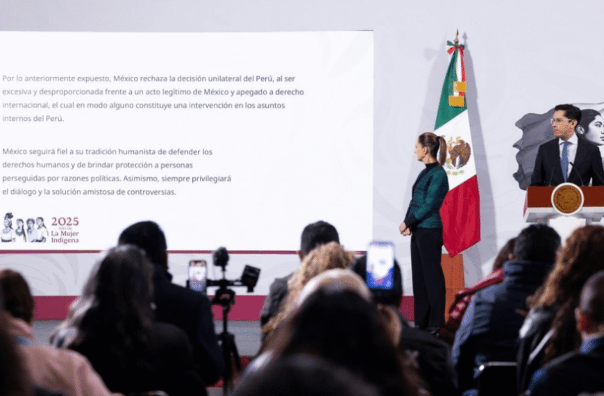 México seguirá brindando protección a perseguidos políticos