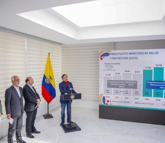 Emergencia económica busca mantener gasto social en Colombia