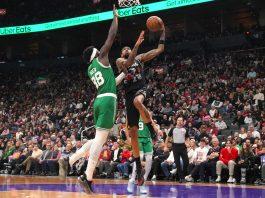 Celtics resisten y vencen 121-113 a unos Raptors que desperdiciaron una ventaja de 23 puntos