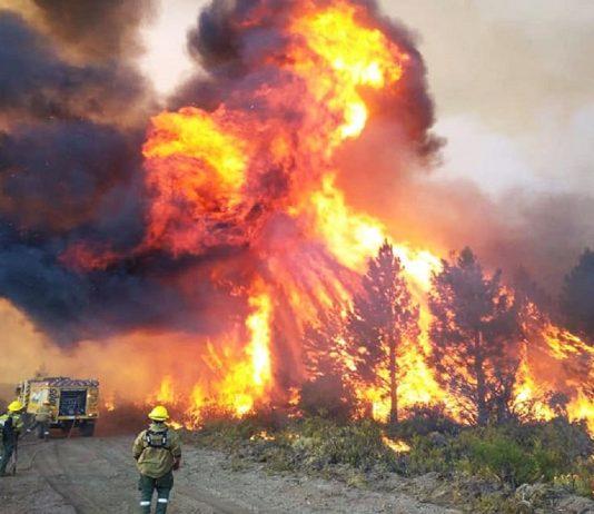 En Argentina arde Chubut
