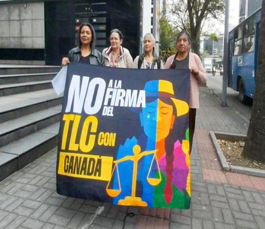 Organizaciones advierten sobre riesgos de TLC Ecuador-Canadá