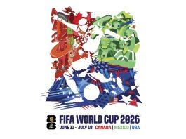 Póster oficial de la Copa Mundial de la FIFA 2026™ resalta la unión